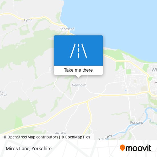 Mires Lane map