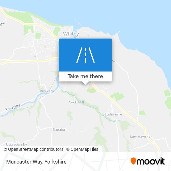 Muncaster Way map