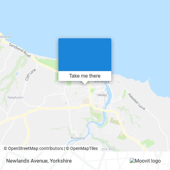 Newlands Avenue map