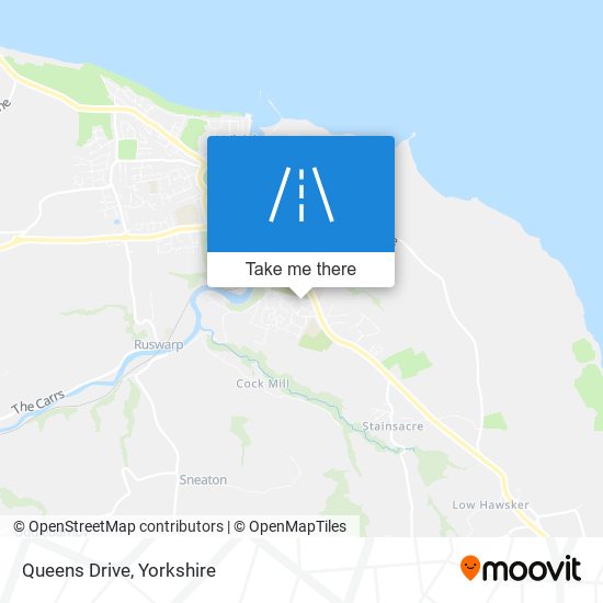 Queens Drive map
