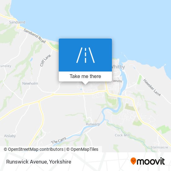 Runswick Avenue map