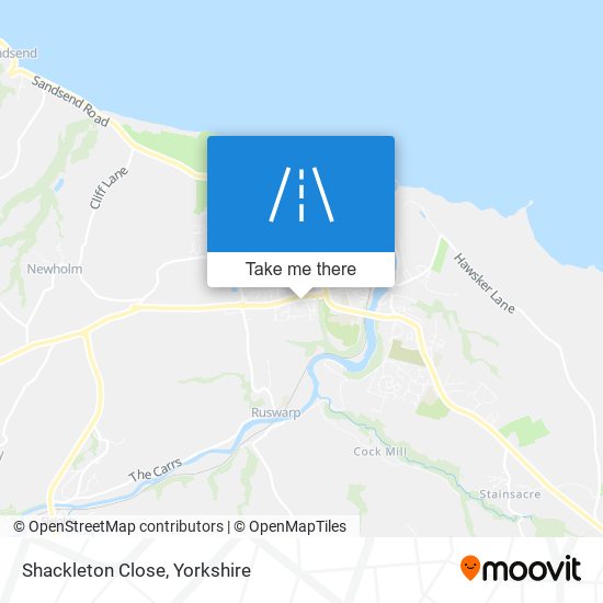 Shackleton Close map
