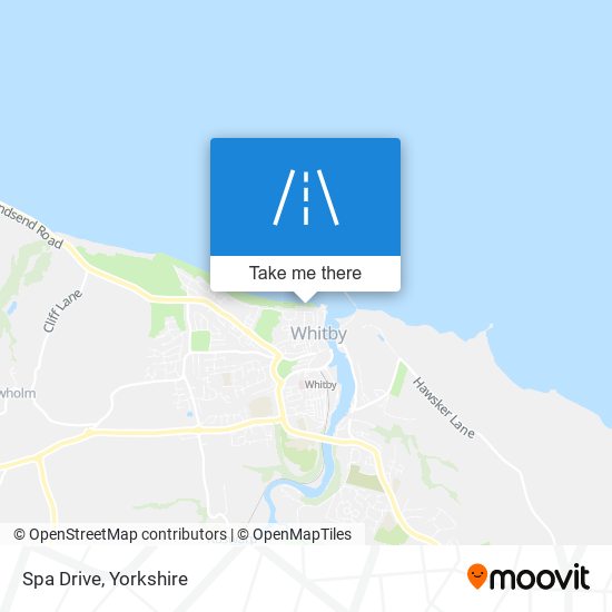 Spa Drive map