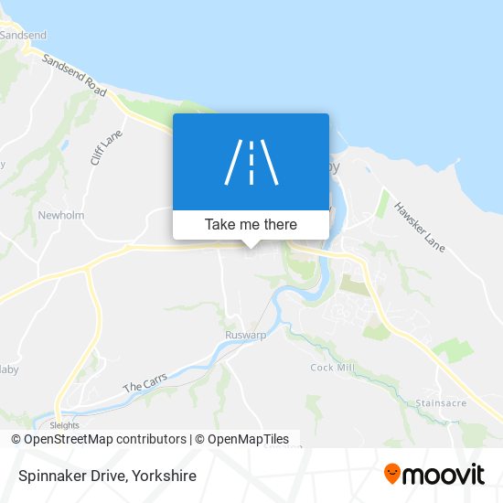 Spinnaker Drive map