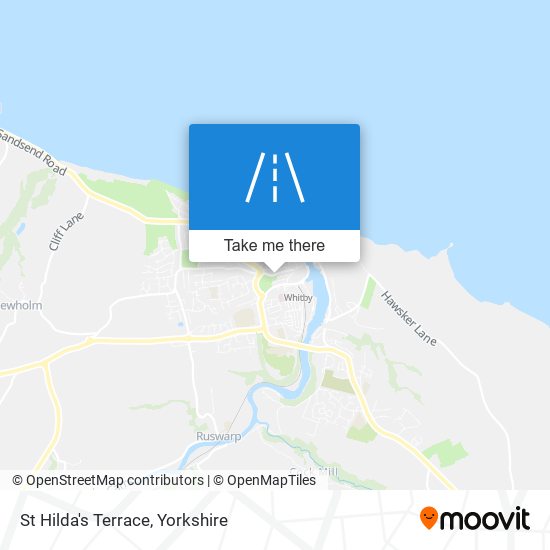 St Hilda's Terrace map