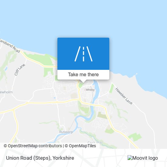 Union Road (Steps) map