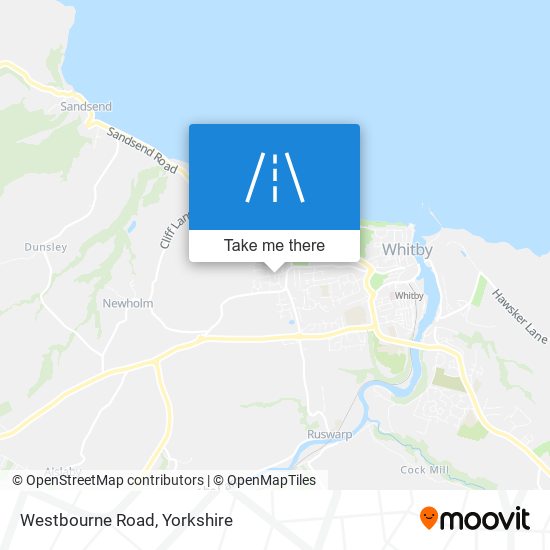 Westbourne Road map