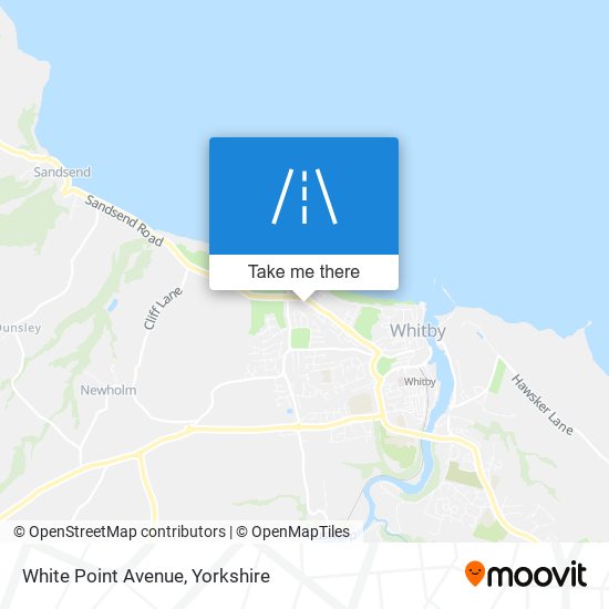 White Point Avenue map