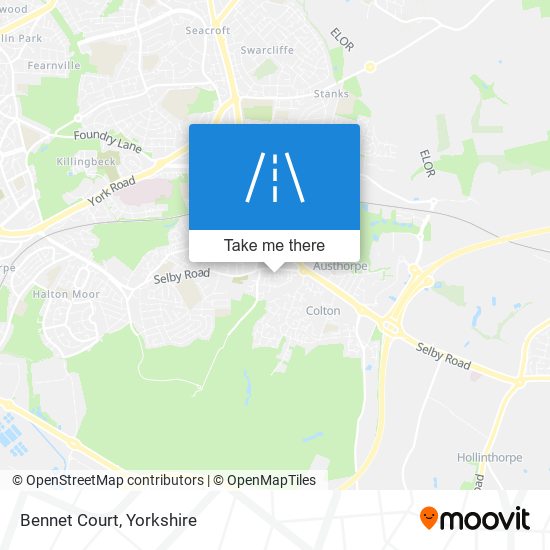 Bennet Court map
