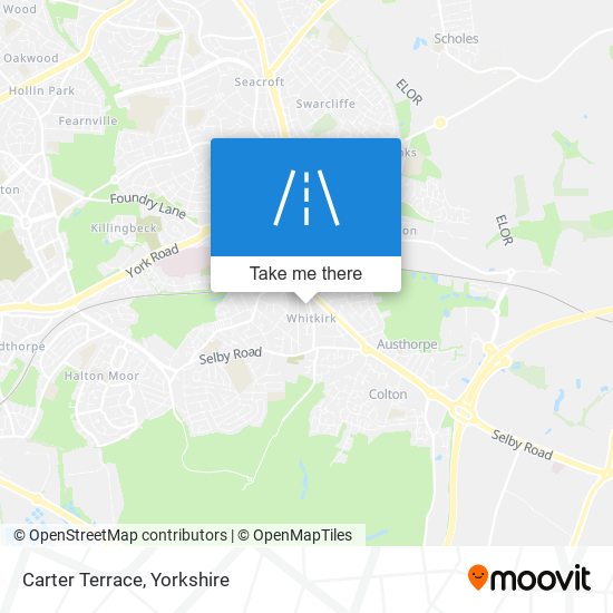 Carter Terrace map