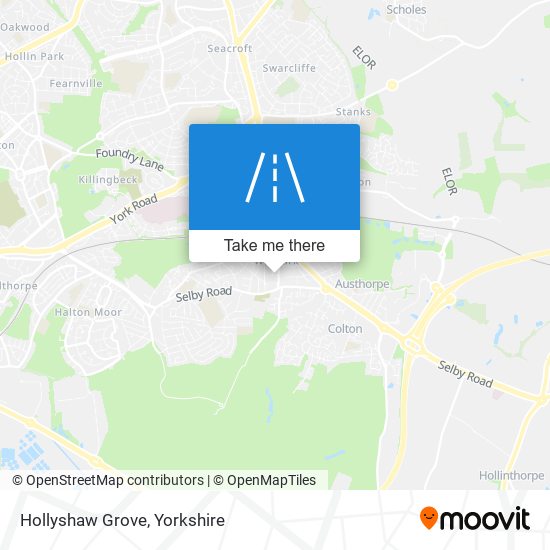 Hollyshaw Grove map