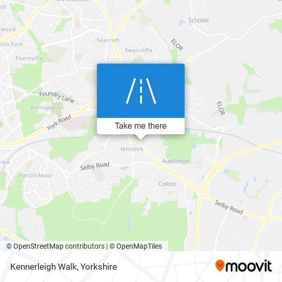 Kennerleigh Walk map