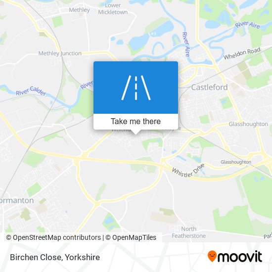 Birchen Close map
