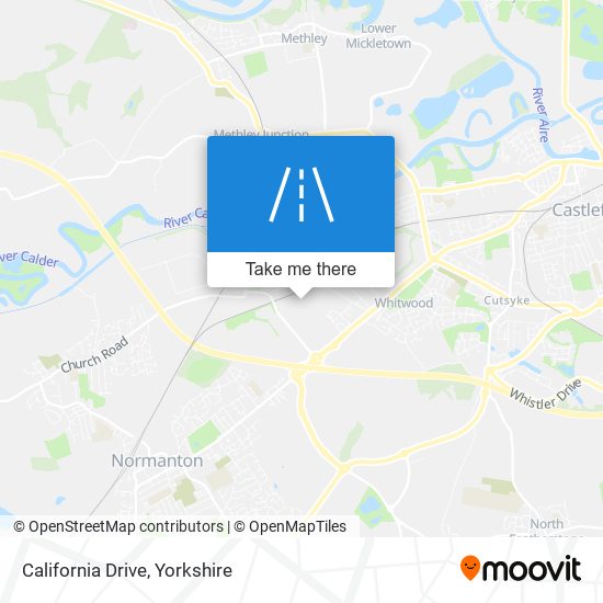 California Drive map