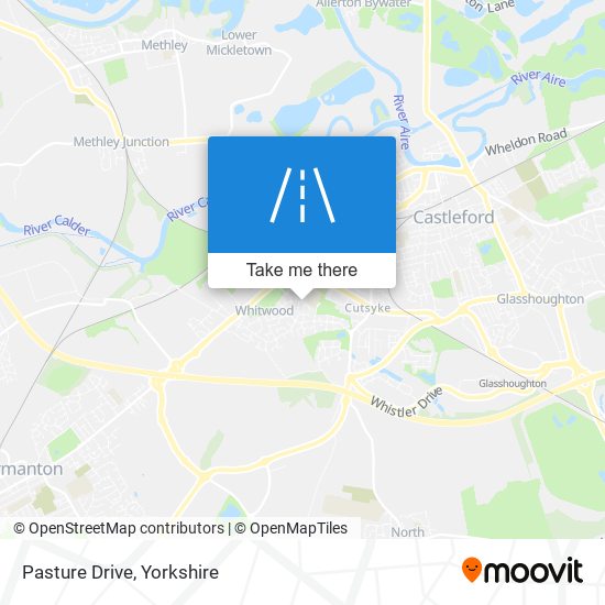Pasture Drive map