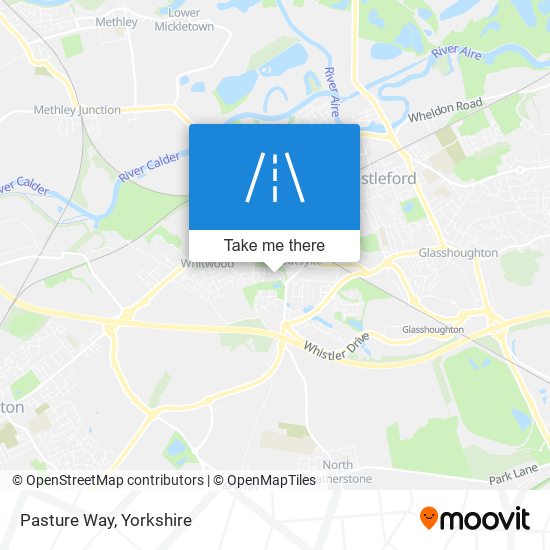 Pasture Way map
