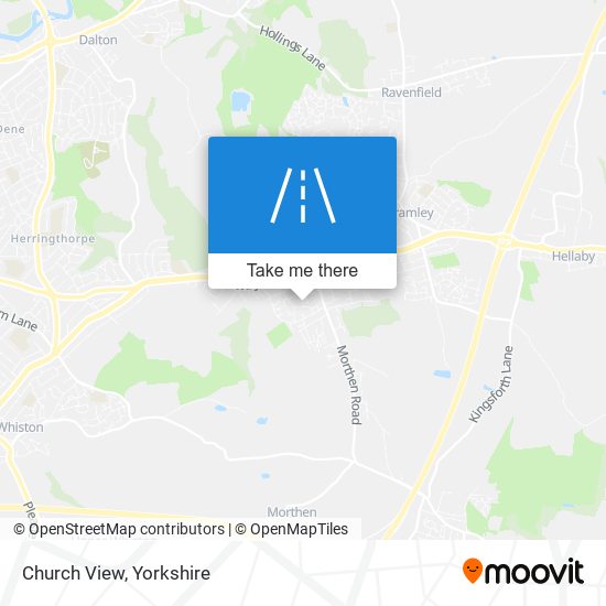 Church View map