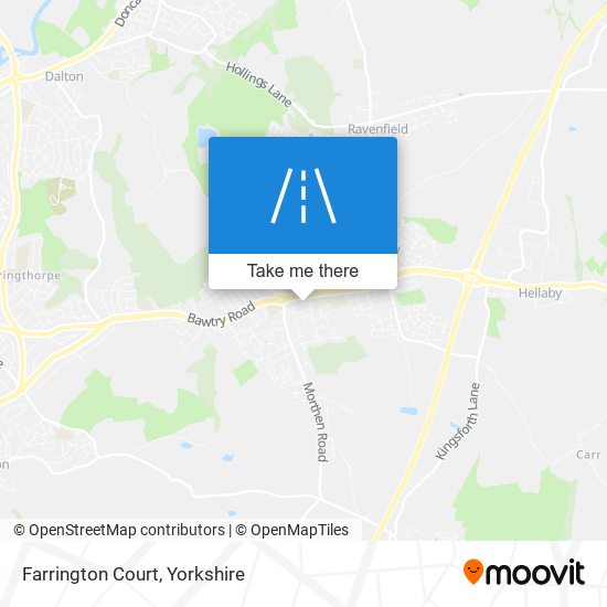 Farrington Court map