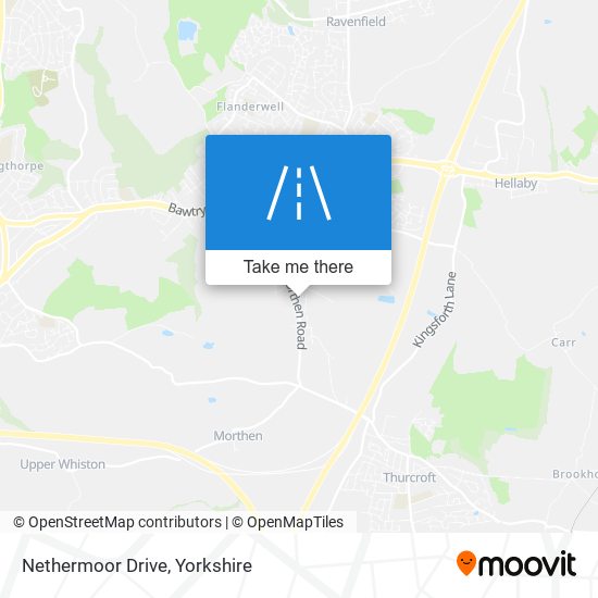 Nethermoor Drive map