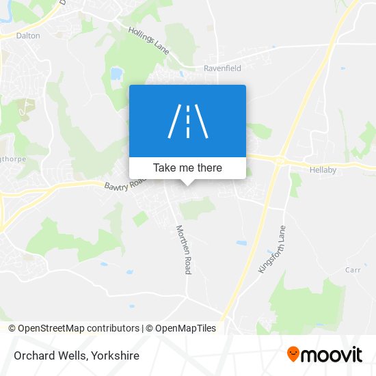 Orchard Wells map