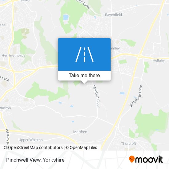 Pinchwell View map