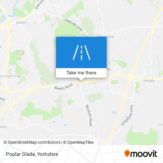 Poplar Glade map