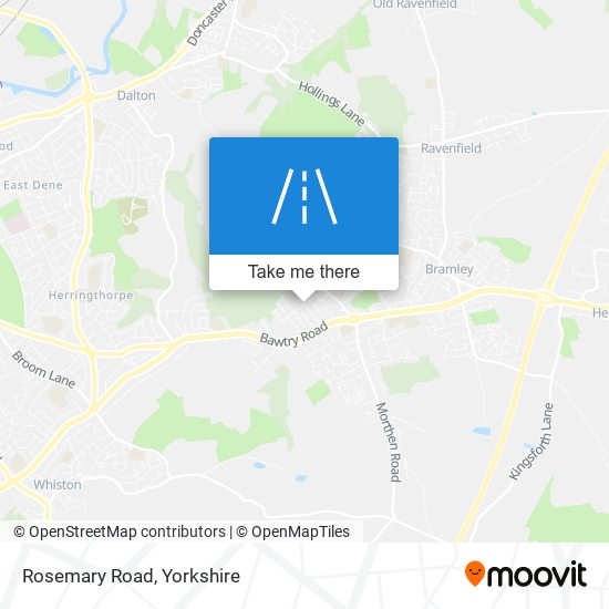 Rosemary Road map