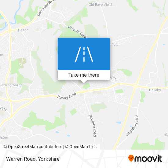 Warren Road map