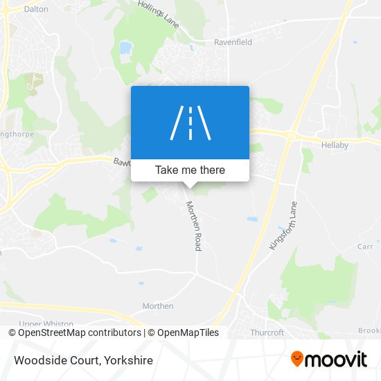 Woodside Court map