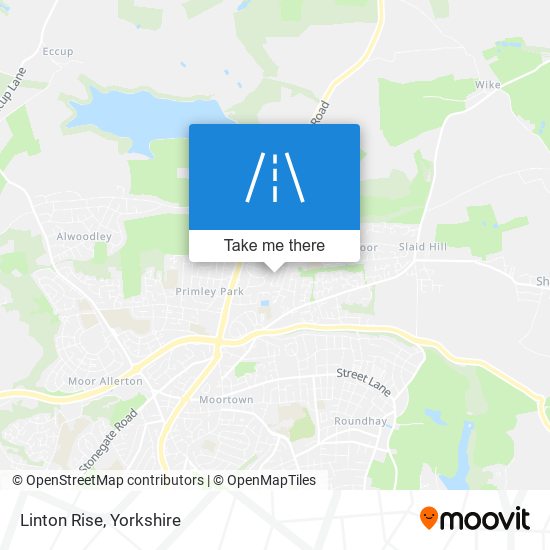 Linton Rise map