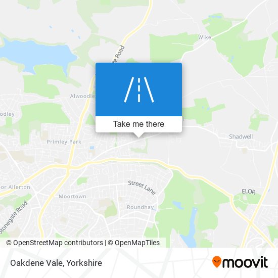 Oakdene Vale map