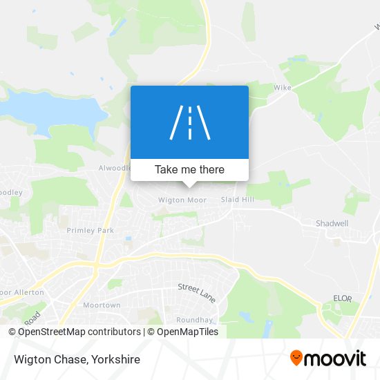 Wigton Chase map