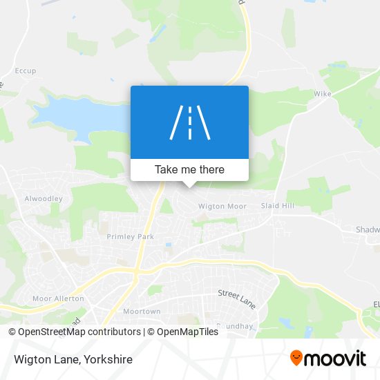 Wigton Lane map
