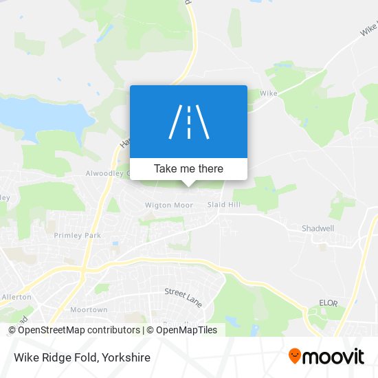 Wike Ridge Fold map
