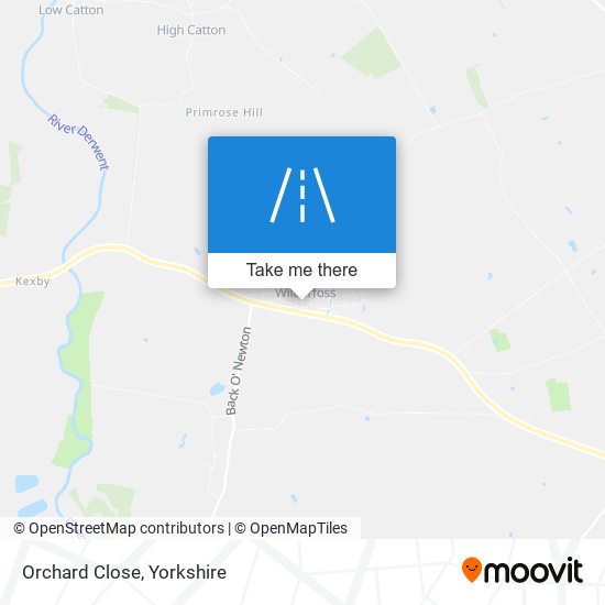 Orchard Close map