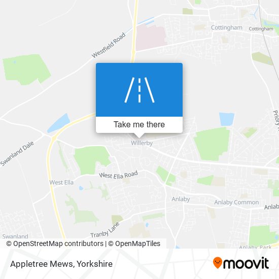 Appletree Mews map