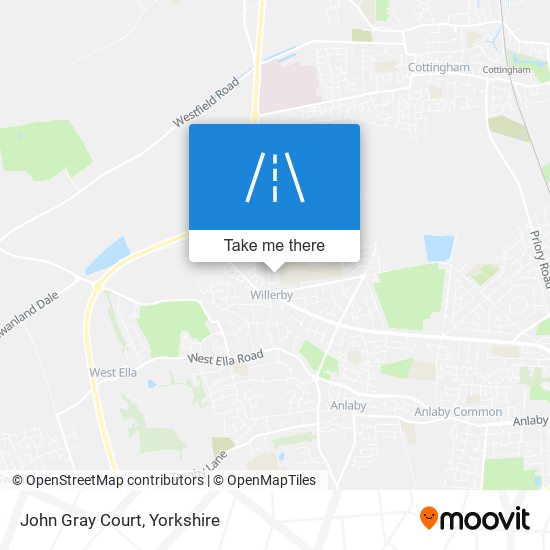 John Gray Court map