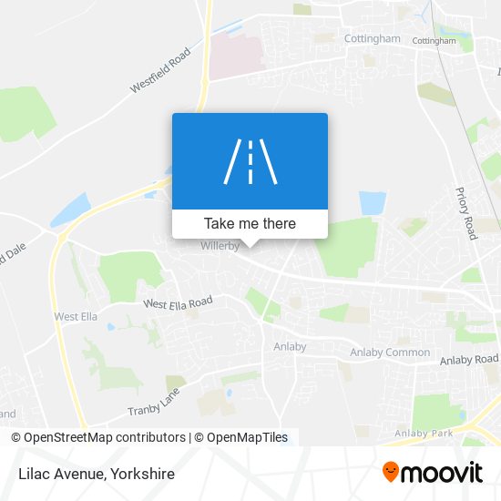 Lilac Avenue map
