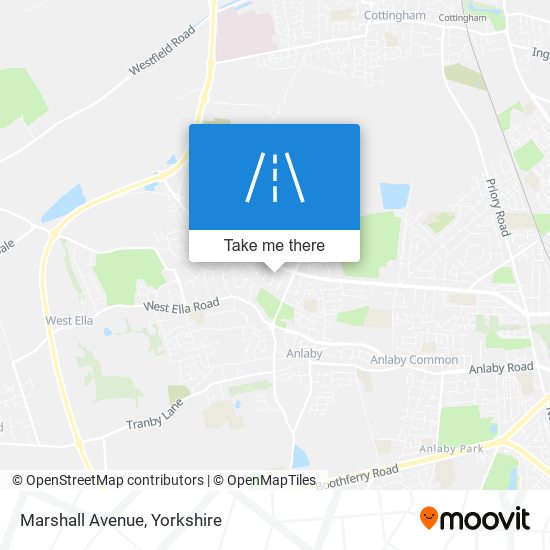Marshall Avenue map