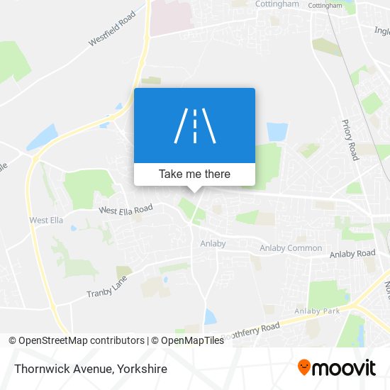 Thornwick Avenue map