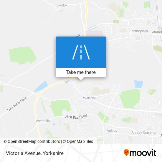 Victoria Avenue map