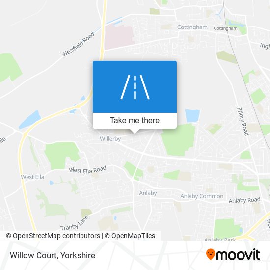 Willow Court map