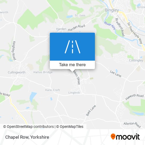 Chapel Row map