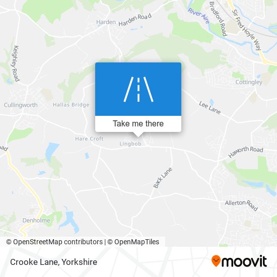 Crooke Lane map