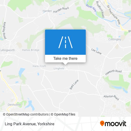 Ling Park Avenue map