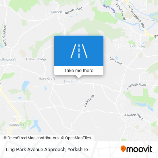 Ling Park Avenue Approach map
