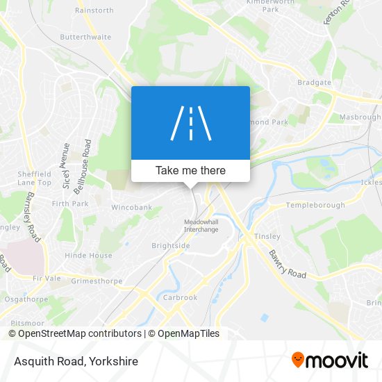 Asquith Road map