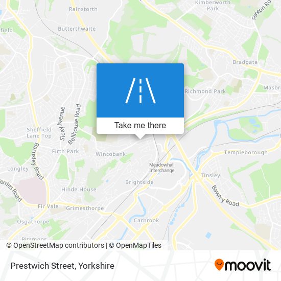 Prestwich Street map