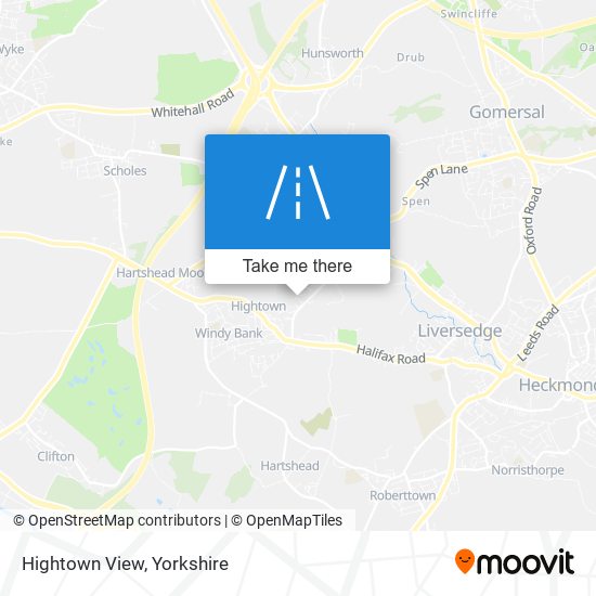 Hightown View map