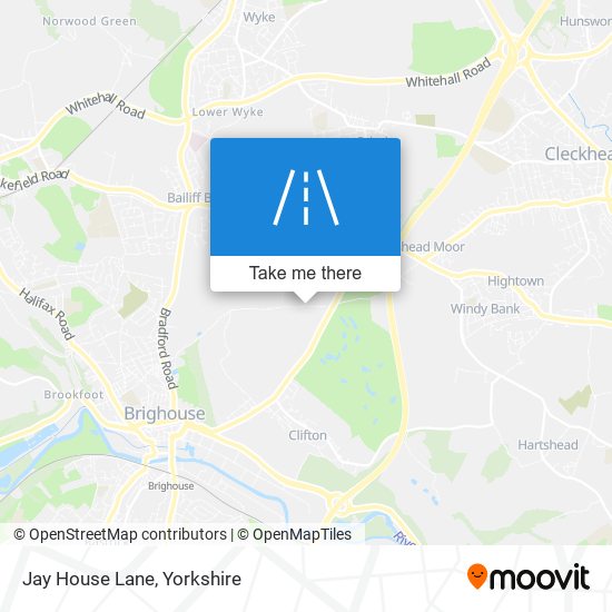 Jay House Lane map